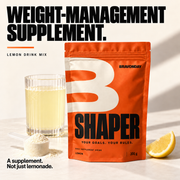 BRAVONDAY SHAPER lemon supplement drink, 300 g pouch