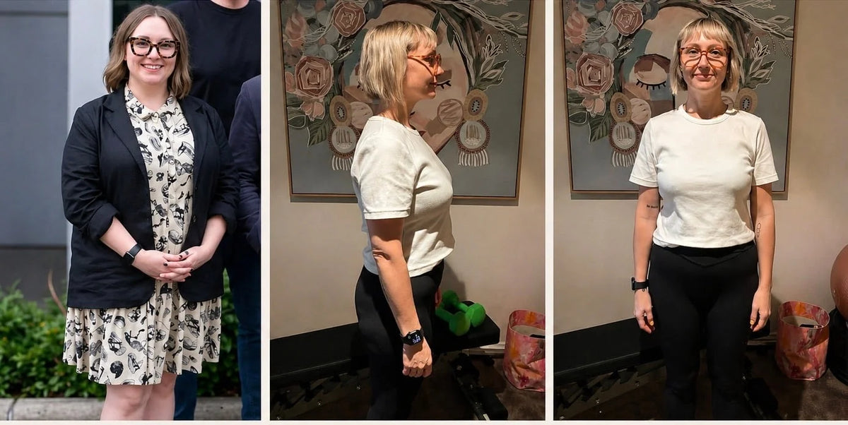 Kat — supplied before-and-after comparison